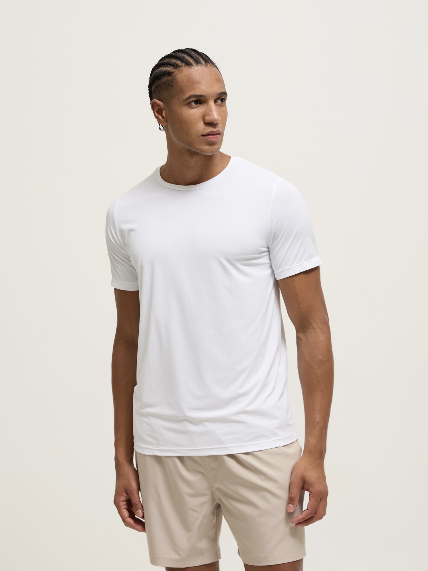 Camiseta Poliamida Masculina - Branco